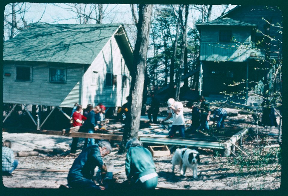 Treehouse building -1975